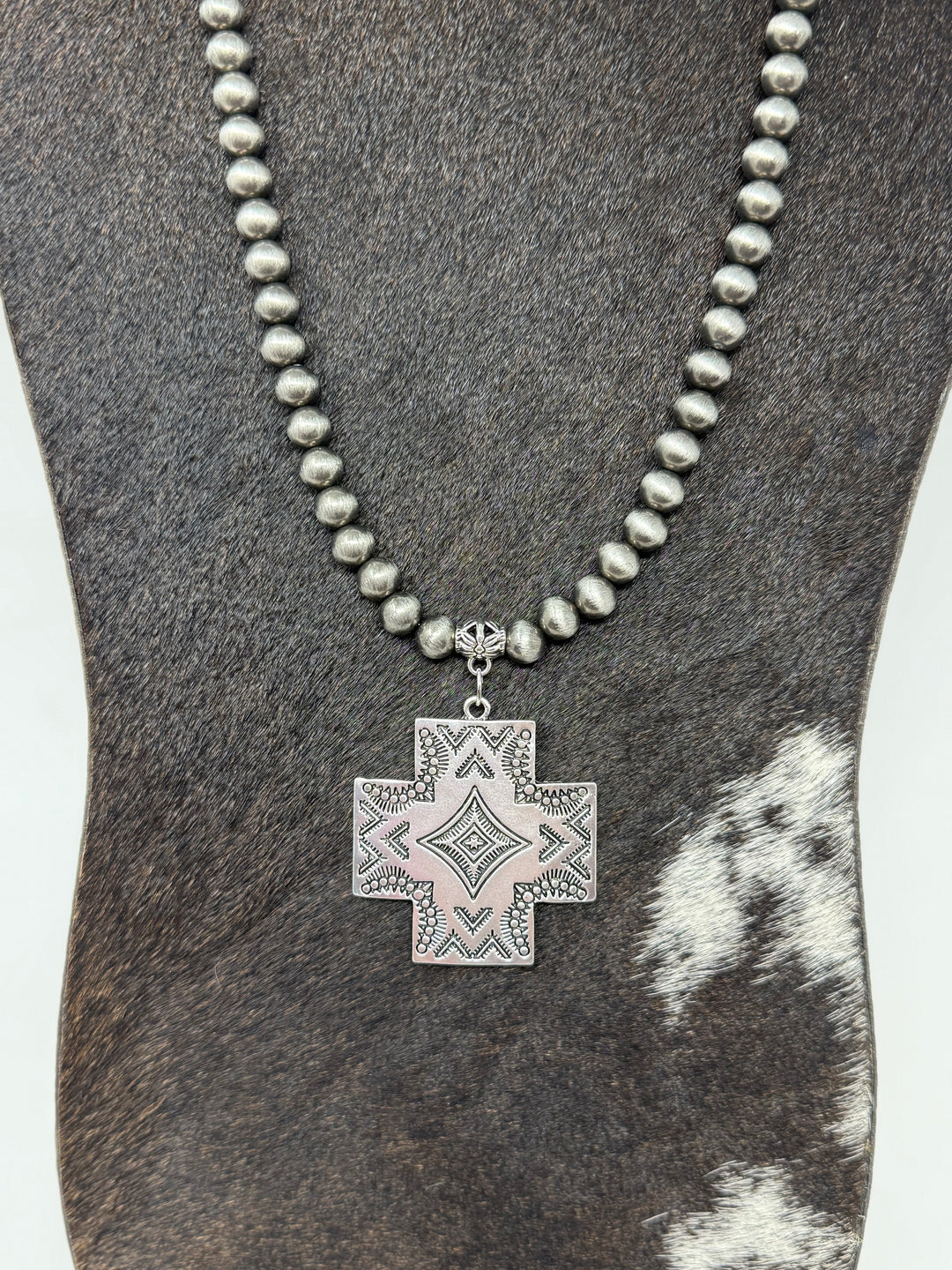 Bison River Navajo Aztec Necklace