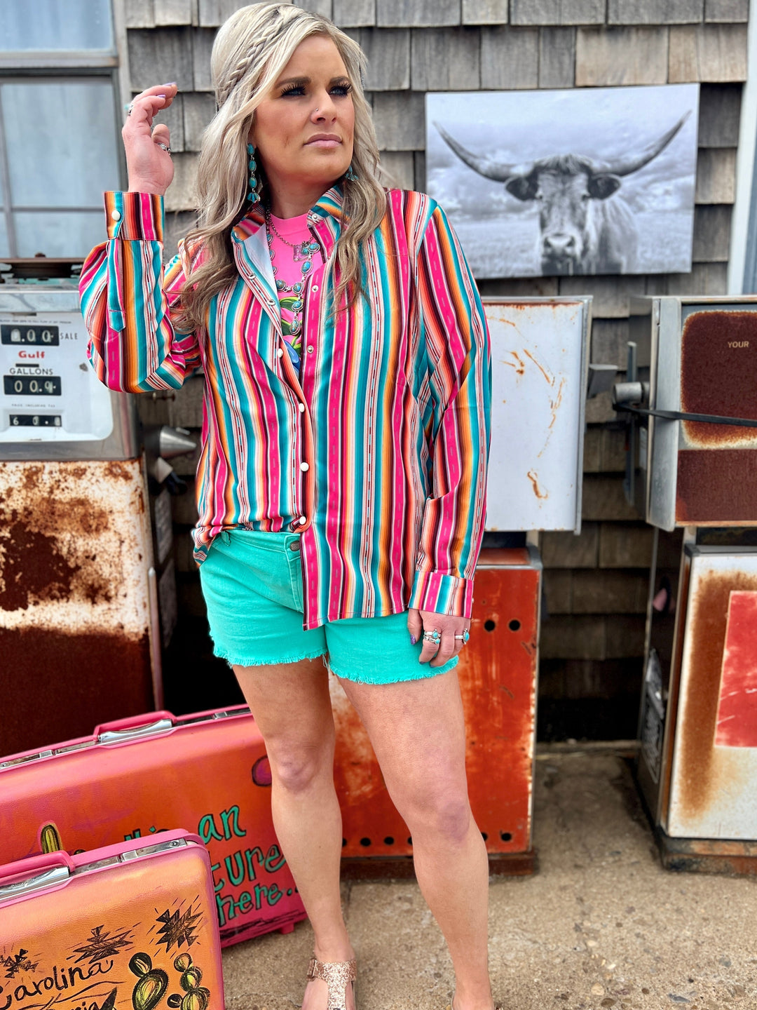 PLUS Feel the Sunset Top* | gussieduponline