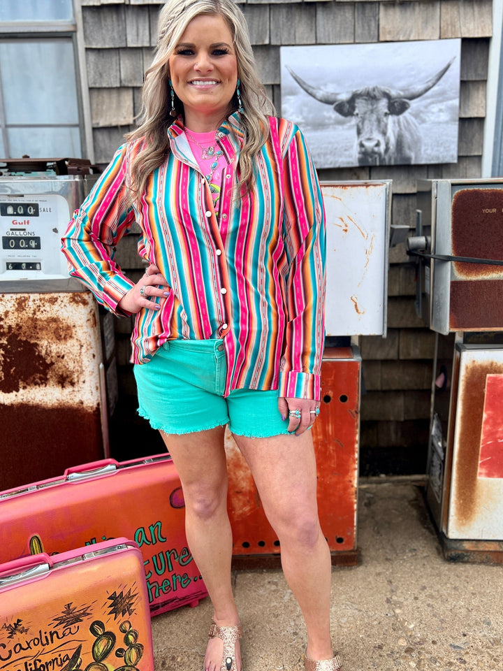 PLUS Feel the Sunset Top* | gussieduponline