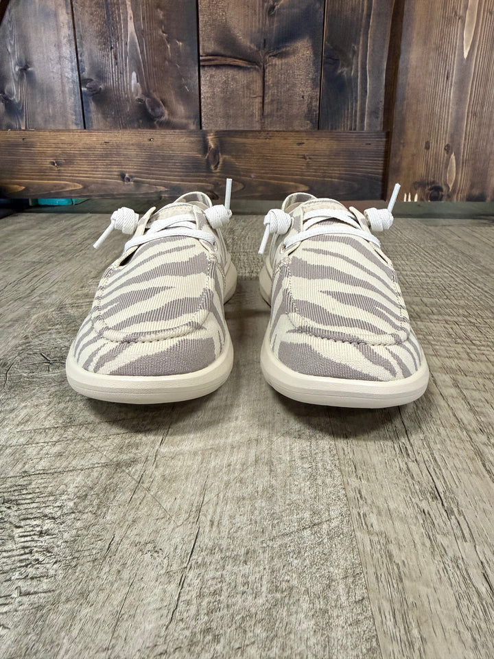 Ariat Women's Hilo Khaki Tiger Knit Sneakers