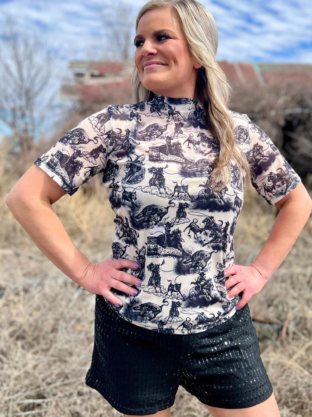 Rodeo Road Top | gussieduponline