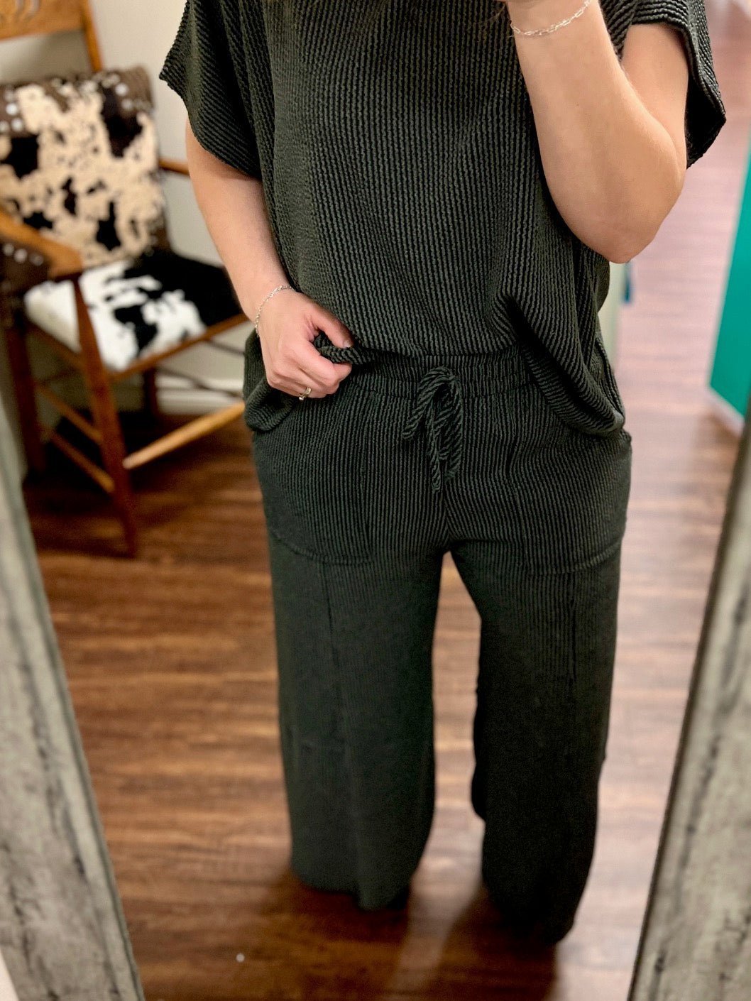 PLUS Charcoal Kick Back Lounger Pants | gussieduponline