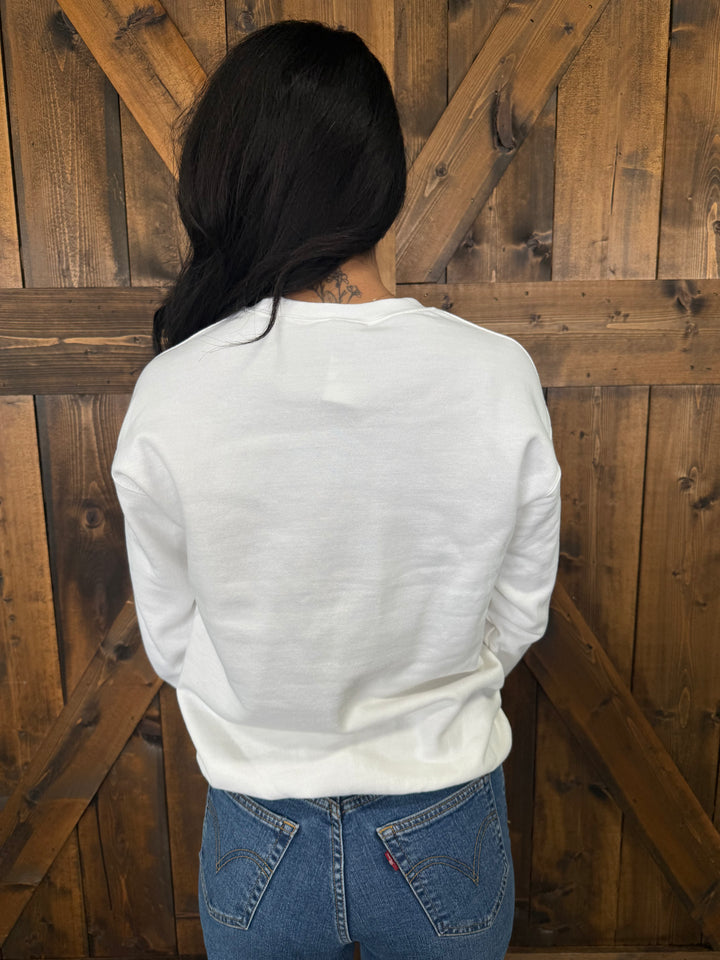 Vintage Roping Cowboy Graphic Sweatshirt