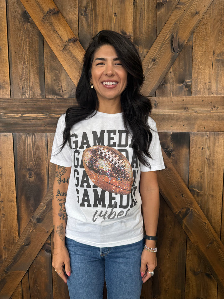 Bohemian Cowgirl Game Day Stones Tee