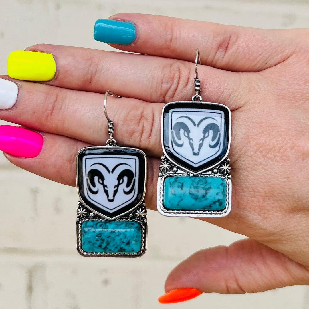 You Can't Dodge Me Earrings | gussieduponline