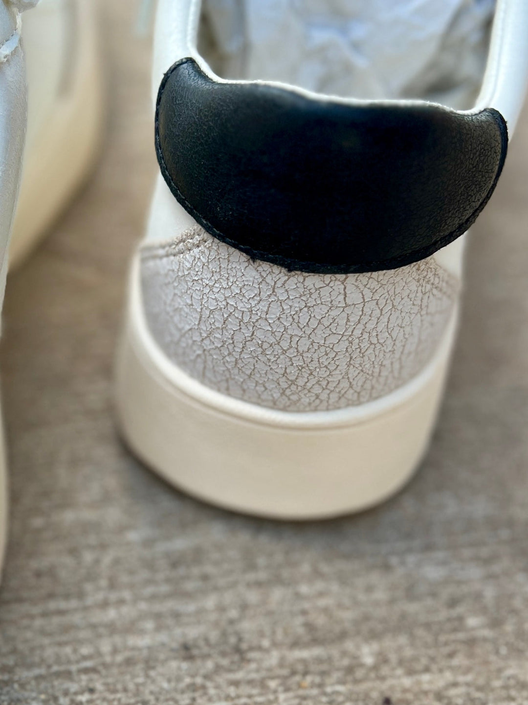 Juniper's White Star Sneakers | gussieduponline