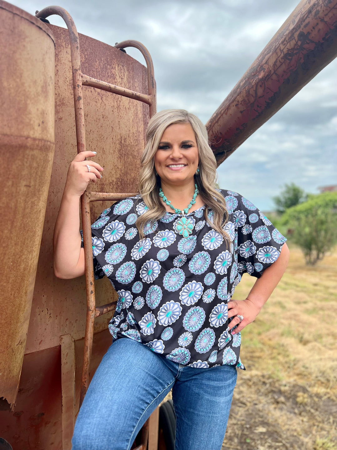 Silver City Concho Top* | gussieduponline