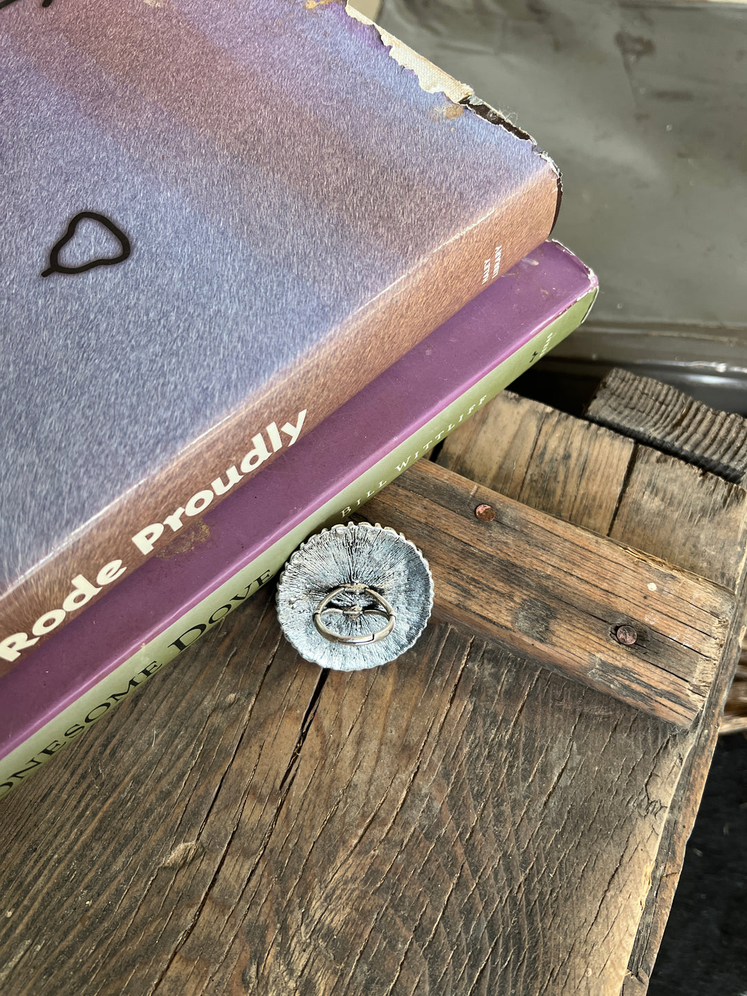 Adjustable Pink Cluster Ring