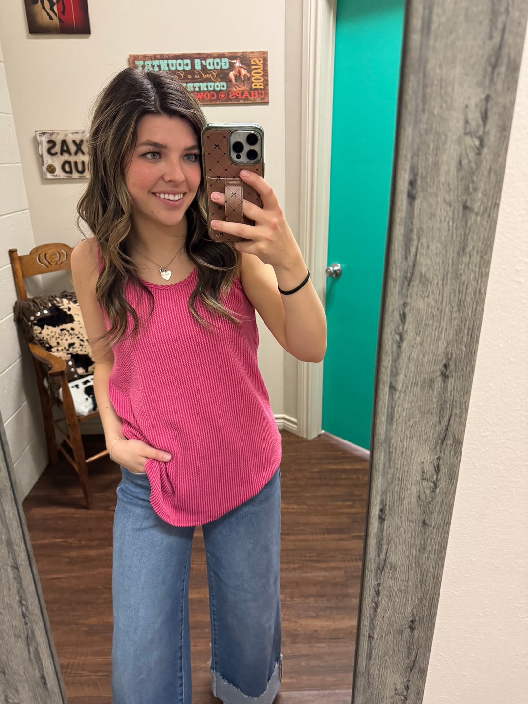 Kick Back Racer Back Full Length Tanks - 4 Colors