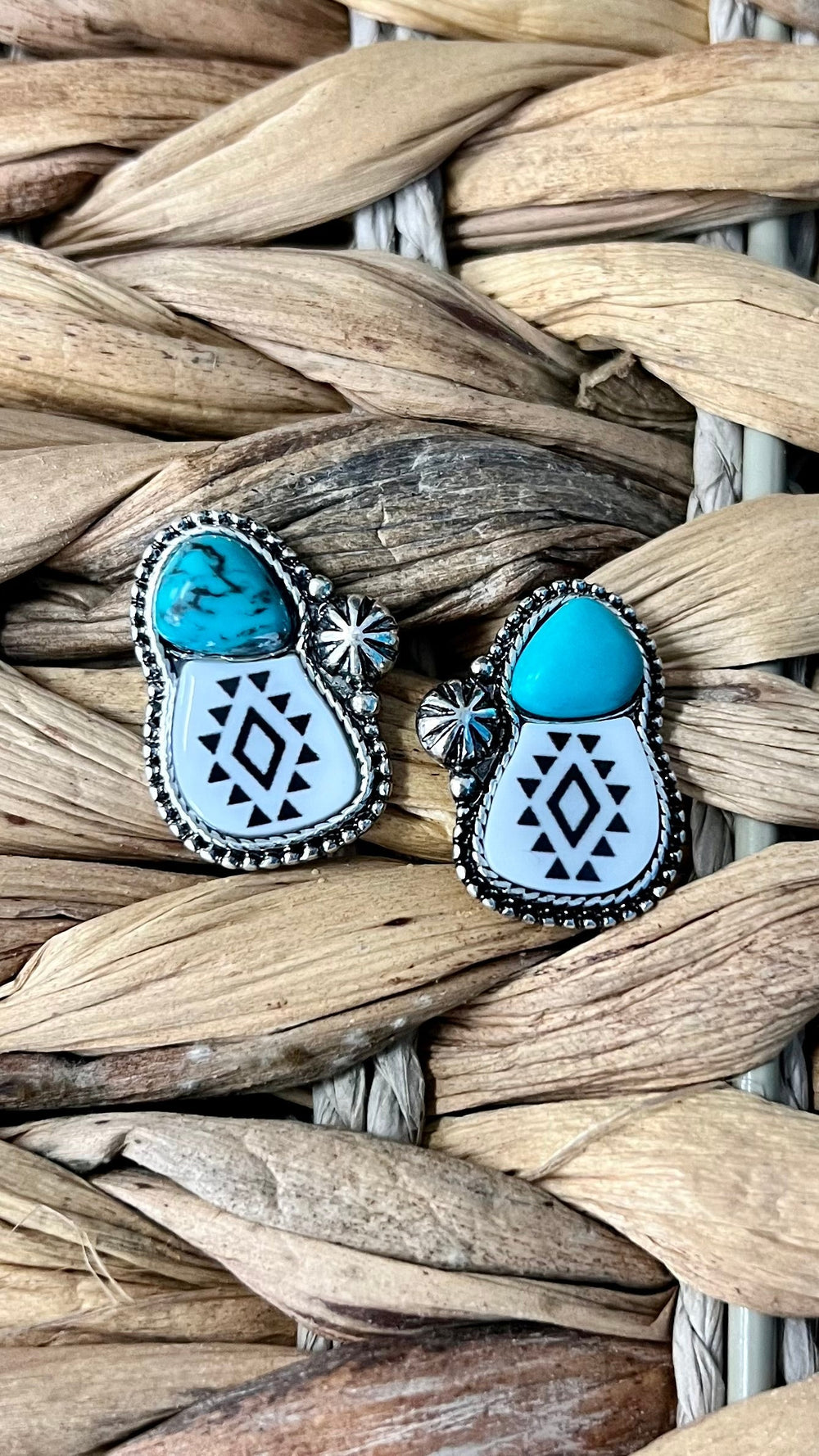 By My Side Turquoise Earrings | gussieduponline
