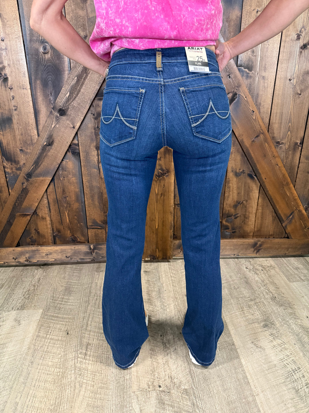 Ariat Women's Perfect Rise Katie Straight Flare Jeans