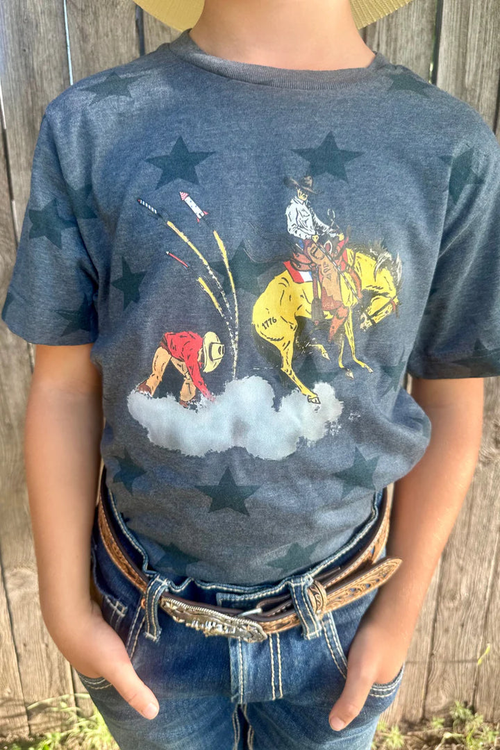 KIDS Bold Stripes & Bright Stars Tee