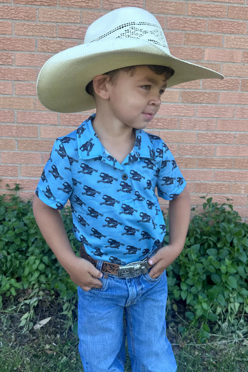 KIDS Spurs On My Boots Polo