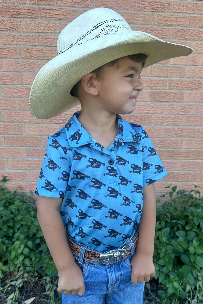 KIDS Spurs On My Boots Polo