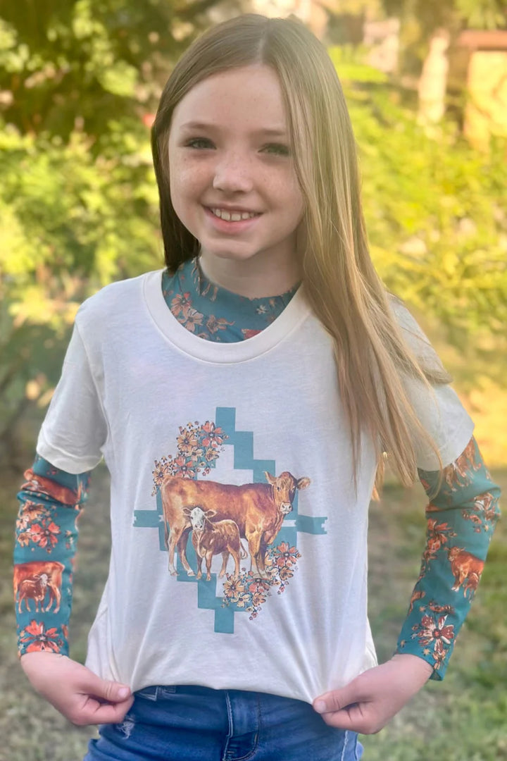 KIDS Sterling Kreek Home Is Where The Pair Is Tee