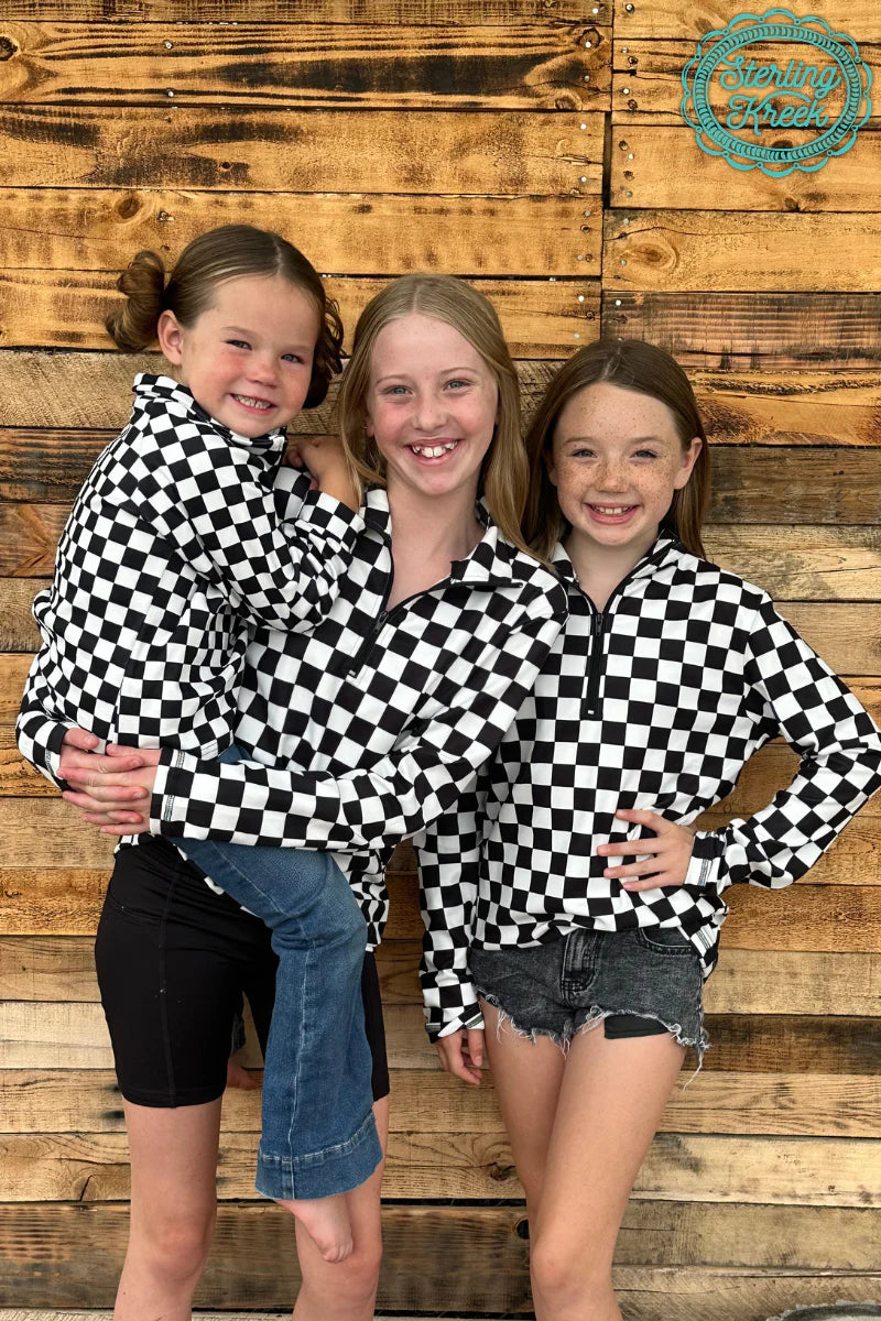 KIDS Sterling Kreek Round the Track Pullover