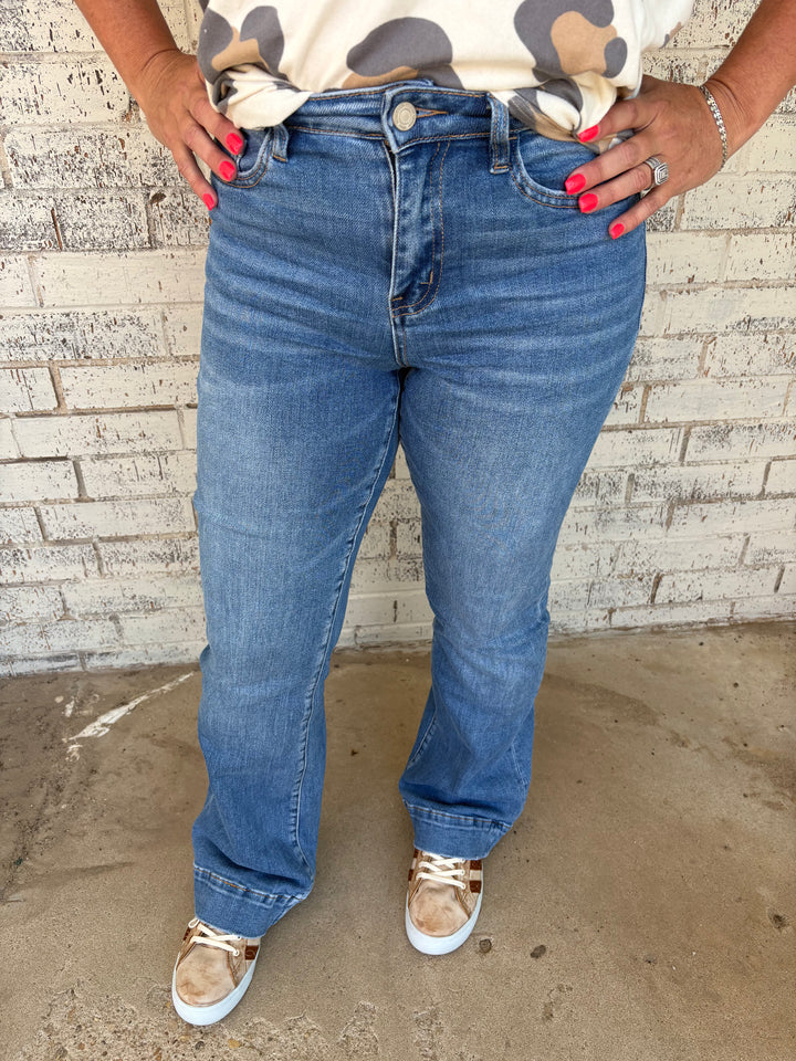 Lovervet High Rise Relaxed Boot Cut Trouser*