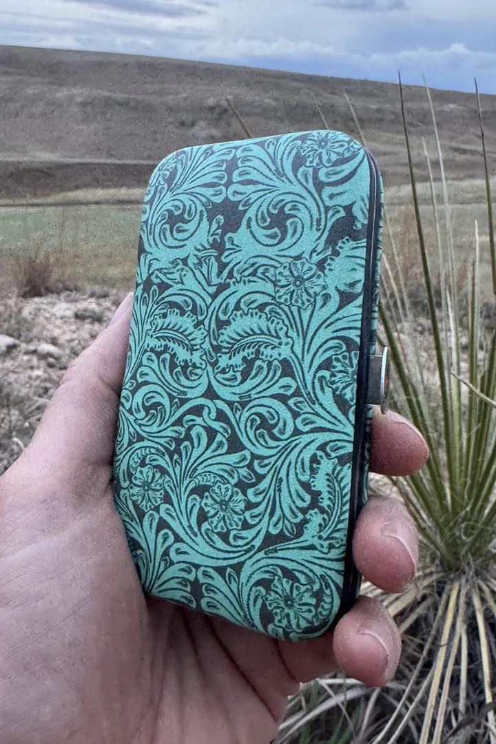 SK Tooled In Turquoise Manicure Set