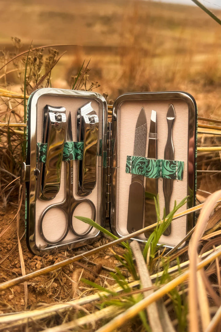 SK Tooled In Turquoise Manicure Set