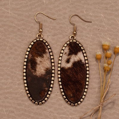 Moove Oval Earrings | gussieduponline