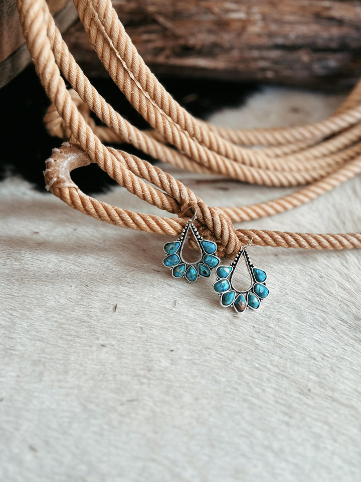 Natural Stone Inspired Gemstone Earrings | gussieduponline