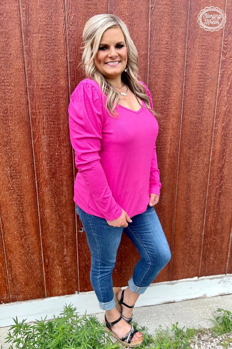 Something Classy Pink Top | gussieduponline