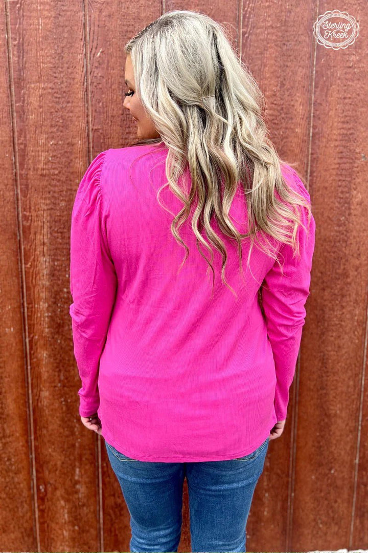 Something Classy Pink Top | gussieduponline