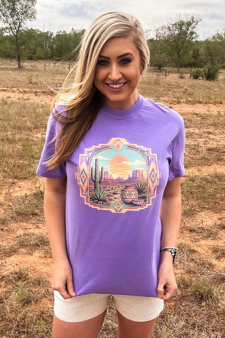 Sterling Kreek Pastel Desert Tee
