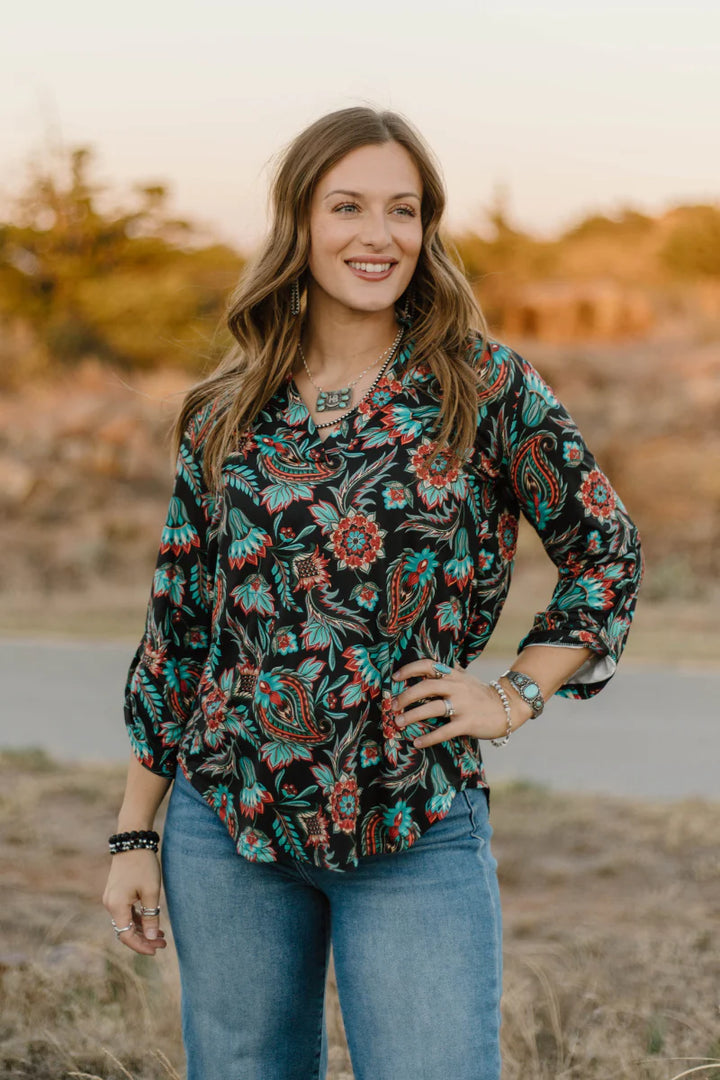 Sterling Kreek Prairie Bloom Top