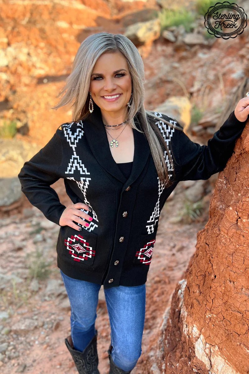 Sterling Kreek Raiderland Knit Sweater | gussieduponline