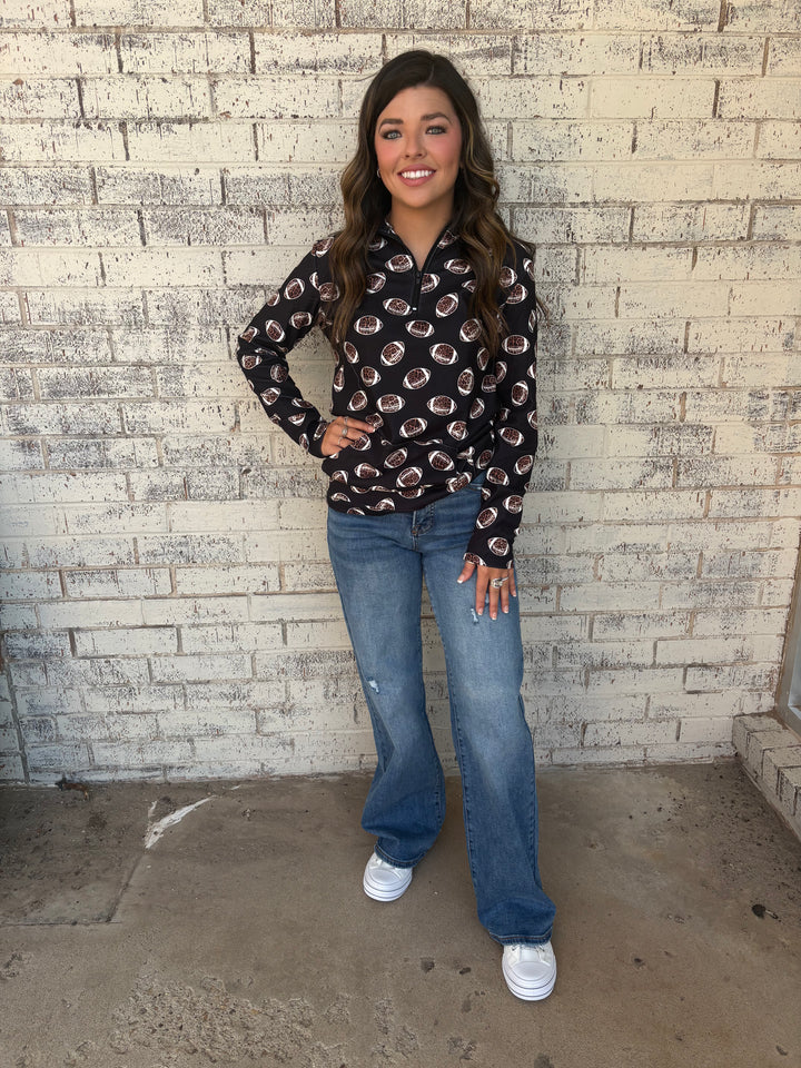 Risen Tummy Control High Rise Wide Leg Jeans