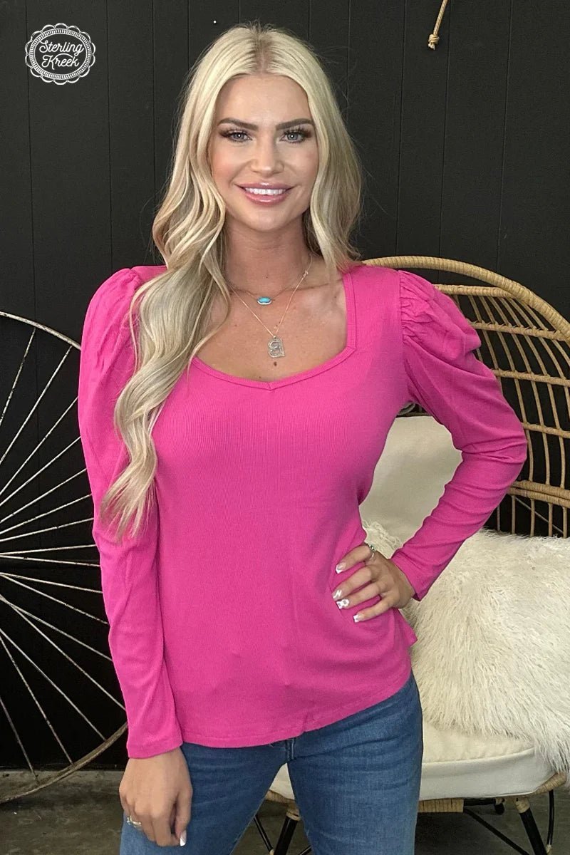 Something Classy Pink Top | gussieduponline