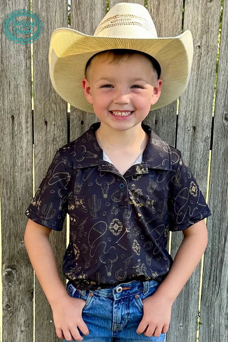 Sterling Kreek Mini Gambler Polo Shirt | gussieduponline