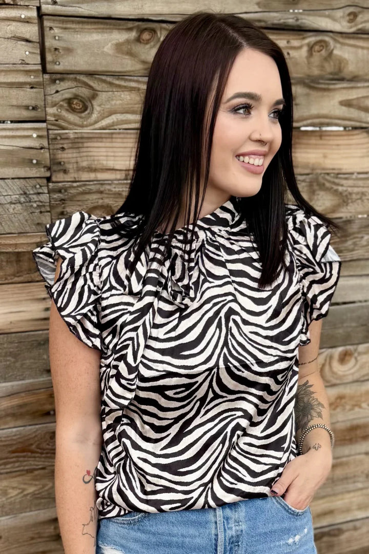 Sterling Kreek Savanna Stripe Top