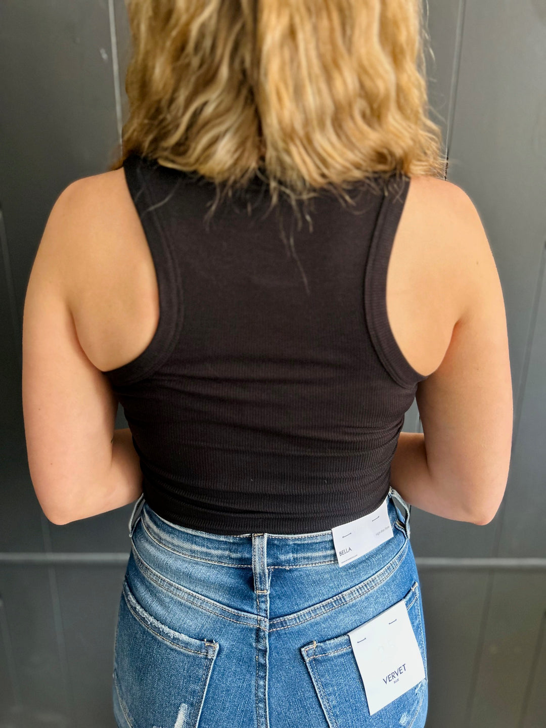 Scoop Neck Ribbed Butter Soft Tank - 2 Colors