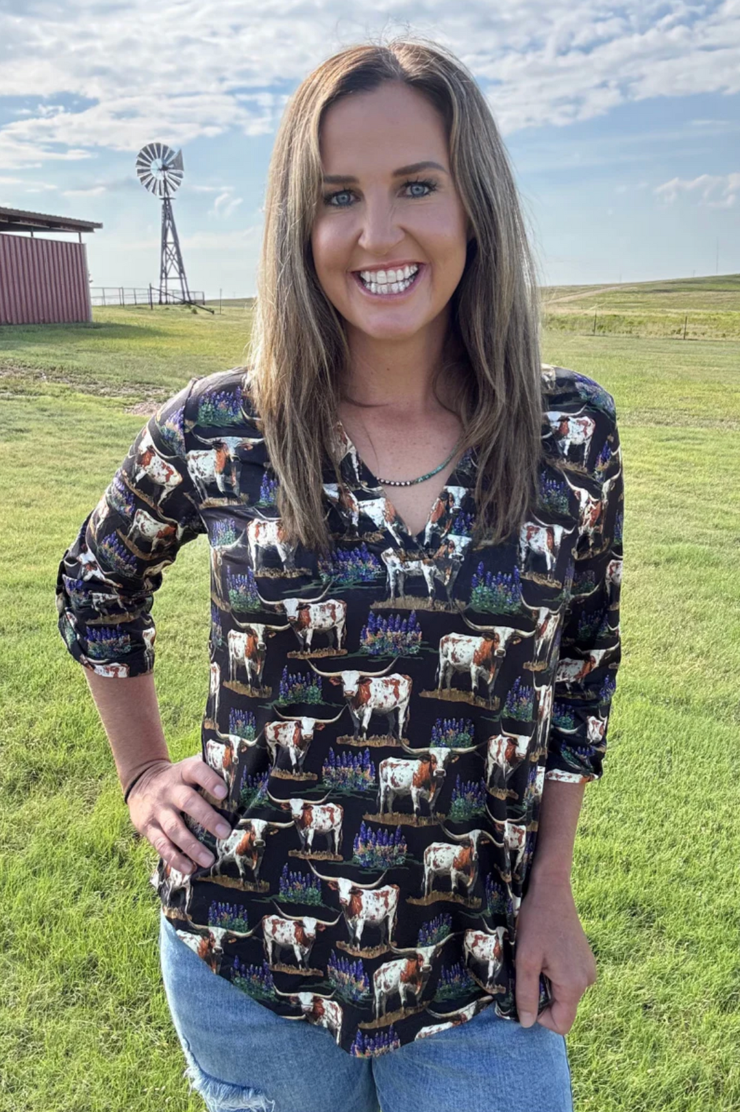 Sterling Kreek Heart Of Texas Top