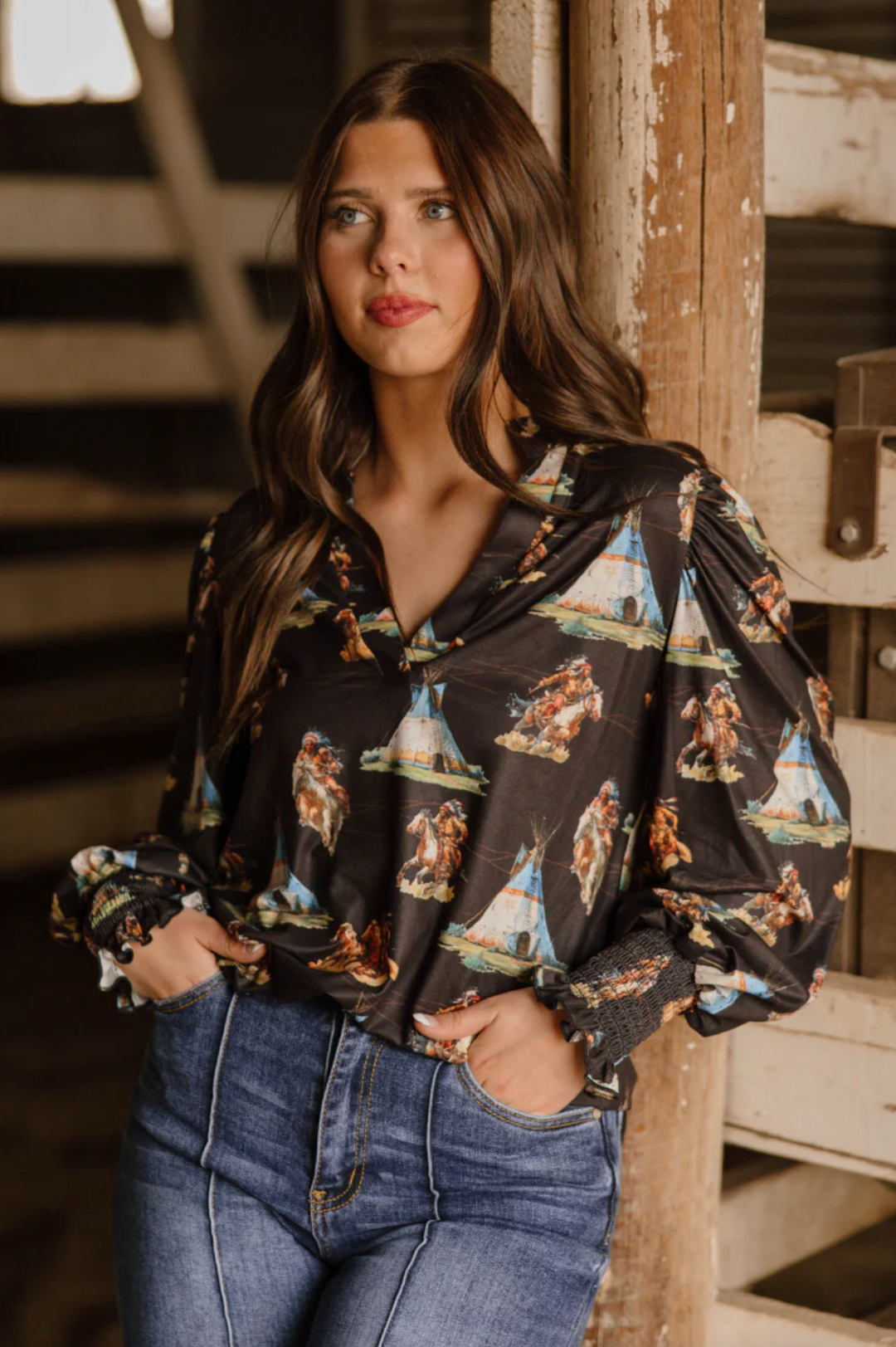 Sterling Kreek Wild Frontier Top