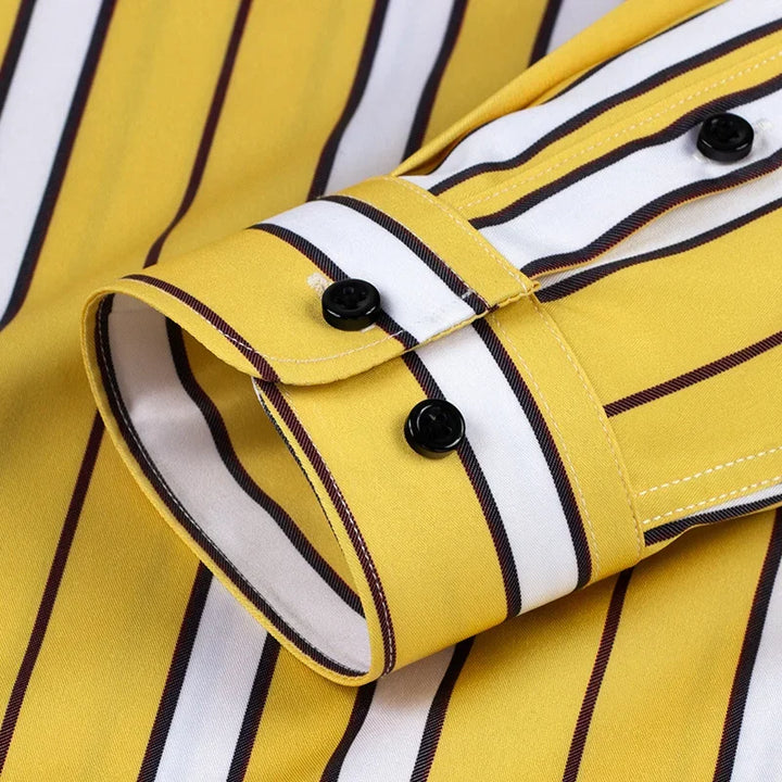 Jermaine | Relaxed Striped Cotton Shirt