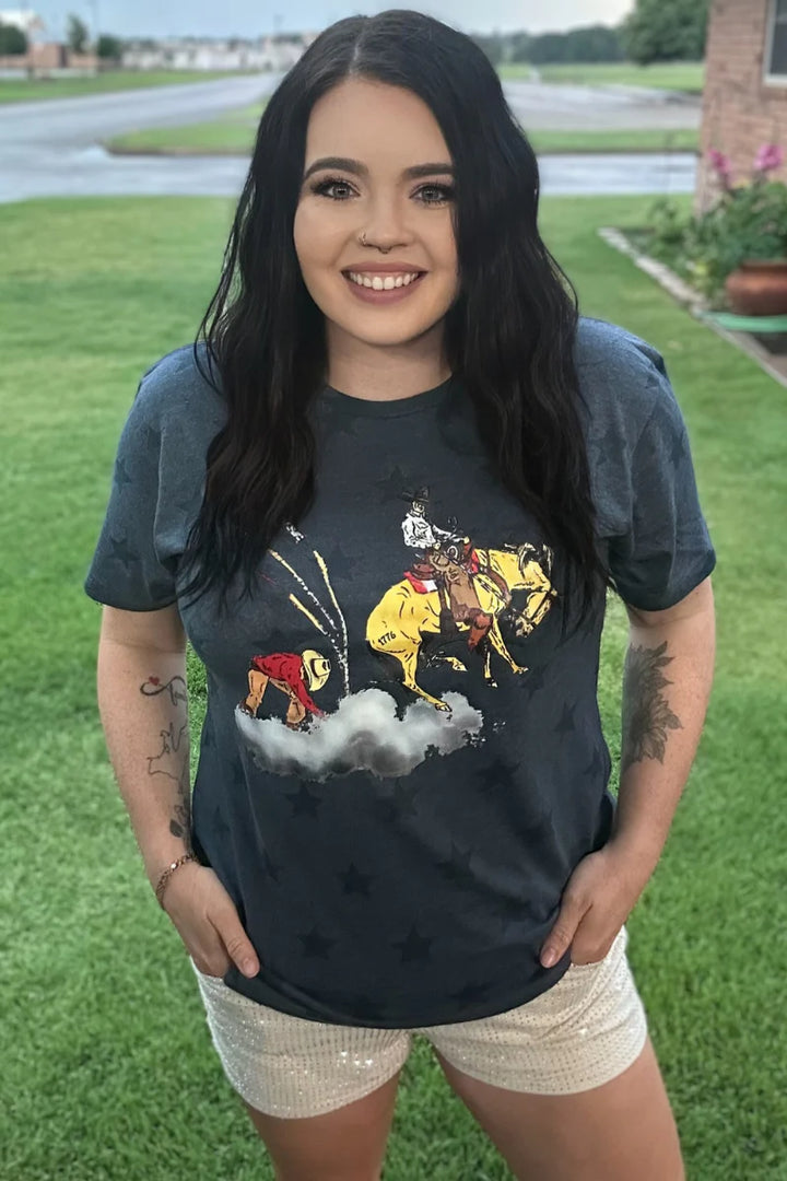 Sterling Kreek Bold Stripes & Bright Stars Tee