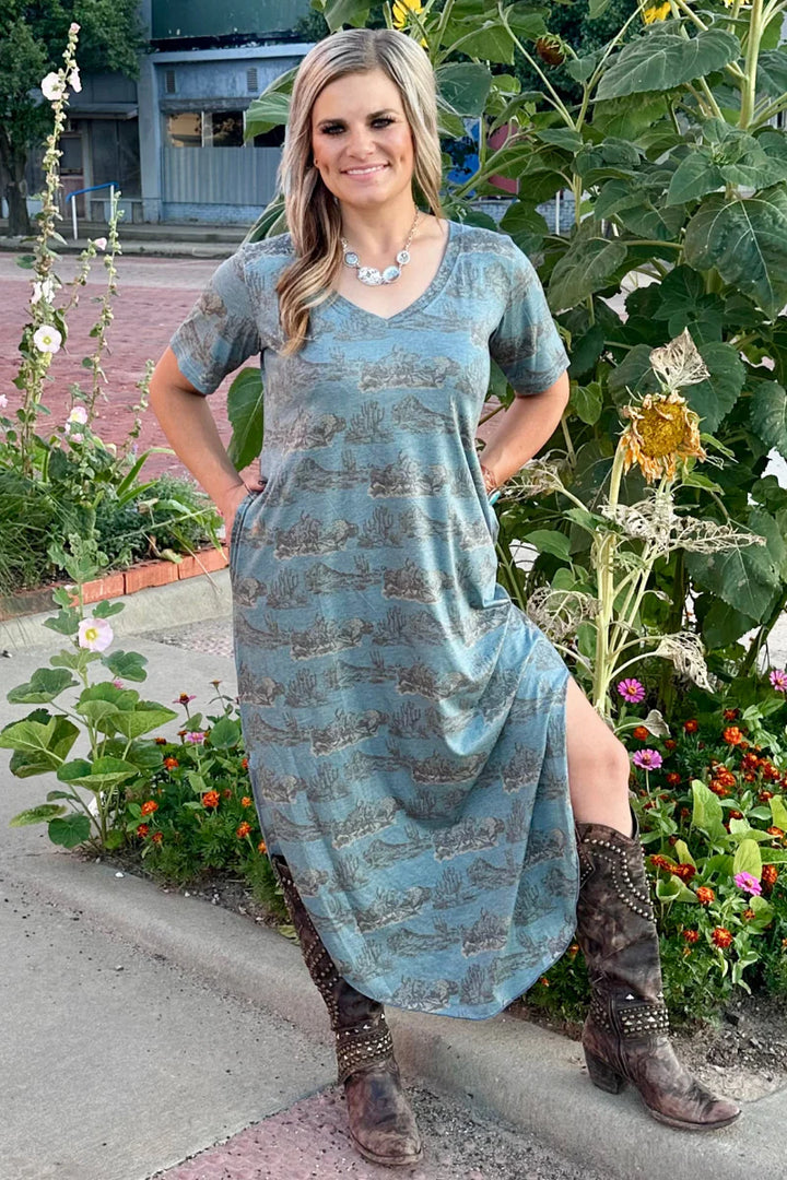 Sterling Kreek Buffalo Kreek Maxi Dress