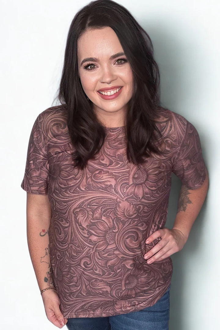 Sterling Kreek Country Roads Crew Neck Tee