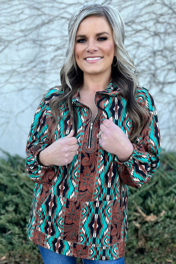 Sterling Kreek  Southbound Oversized Pullover