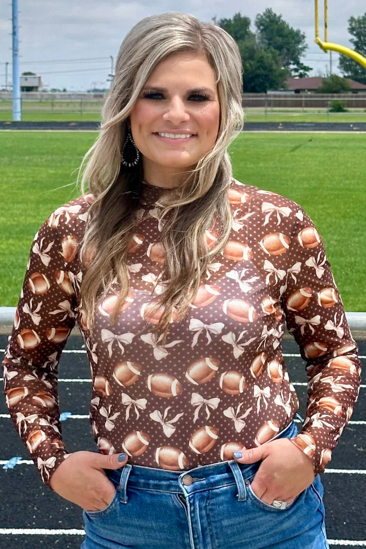 Sterling Kreek Game Day Vibes Mesh Top