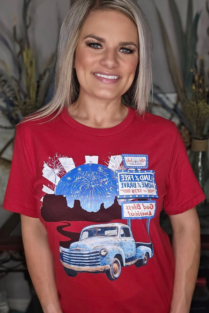 Sterling Kreek Land Of The Free Tee*