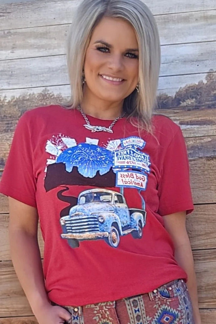 Sterling Kreek Land Of The Free Tee*