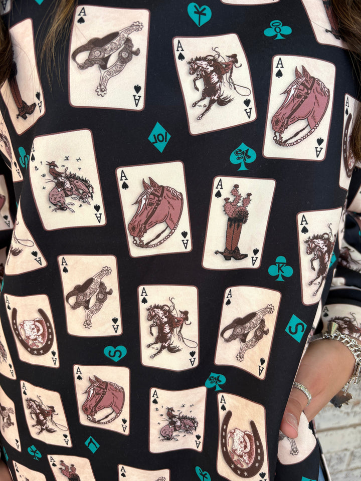 Sterling Kreek Luck Of The Brand Mock Neck*