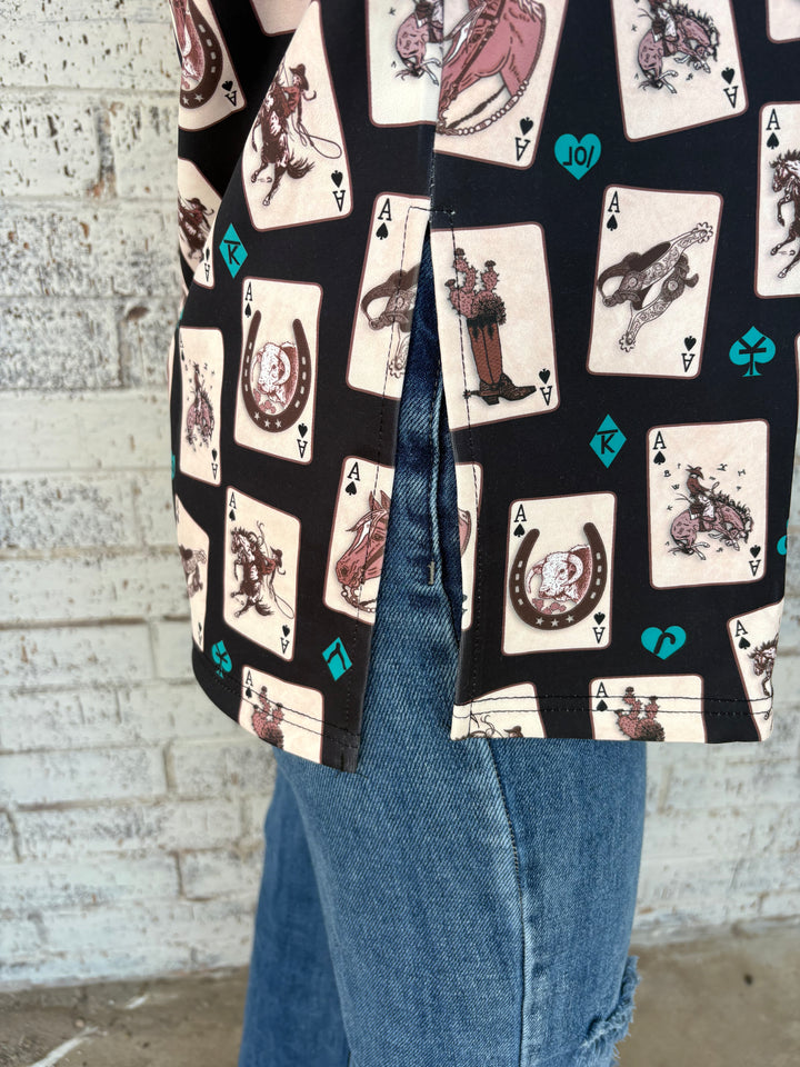 Sterling Kreek Luck Of The Brand Mock Neck*