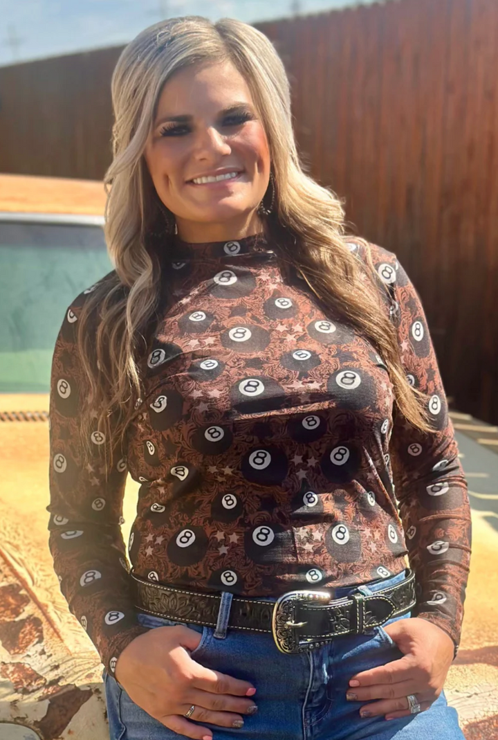 Sterling Kreek Lucky Shot Mesh Top