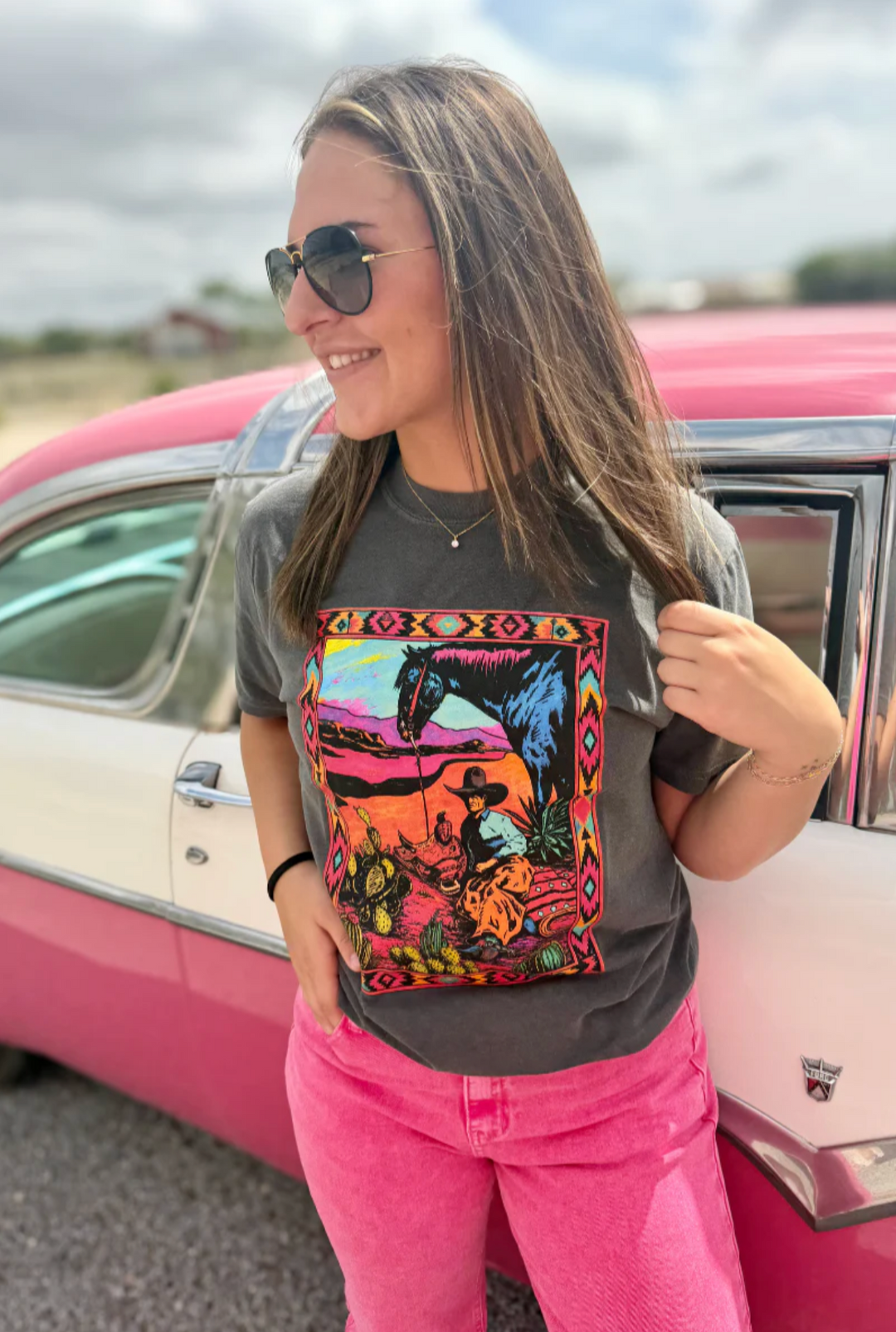 Sterling Kreek Neon Desert Drifter Tee