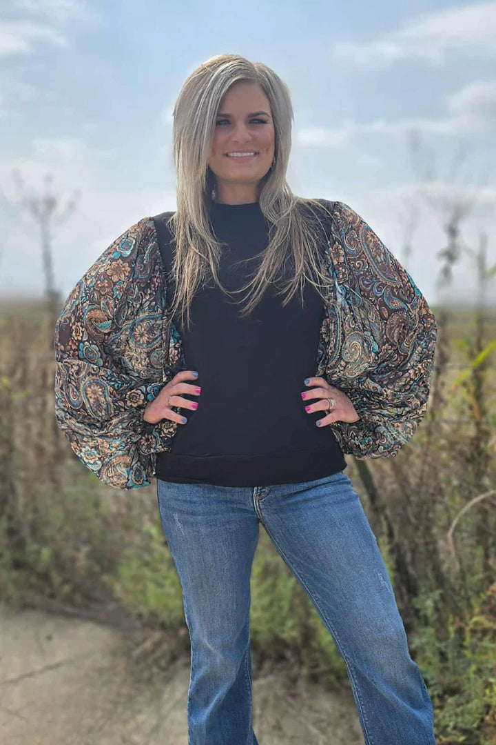 Sterling Kreek Paisley Dreams Top